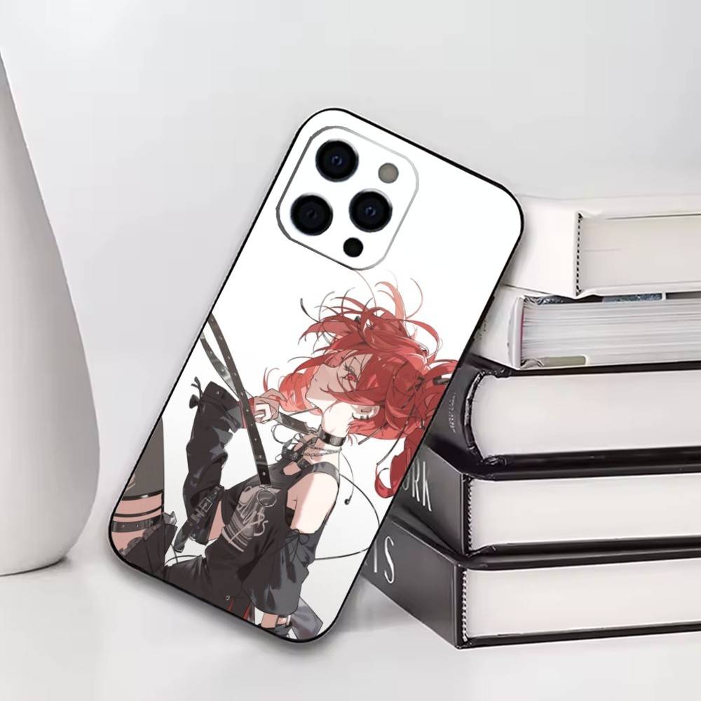 

K-Kasane T-Teto Get To Me Phone Case For iPhone17,16,15,14,13,12,11 Plus,Pro Soft Silicone Black Cover iPhone16se4