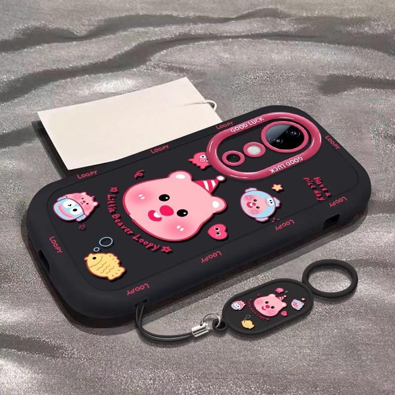 

Vivos19pro Противоударный Чехол для Мобильного Телефона X100 Мультяшный Руби X90s Милый Милый X80Pro X70/x60 vivo Y76s