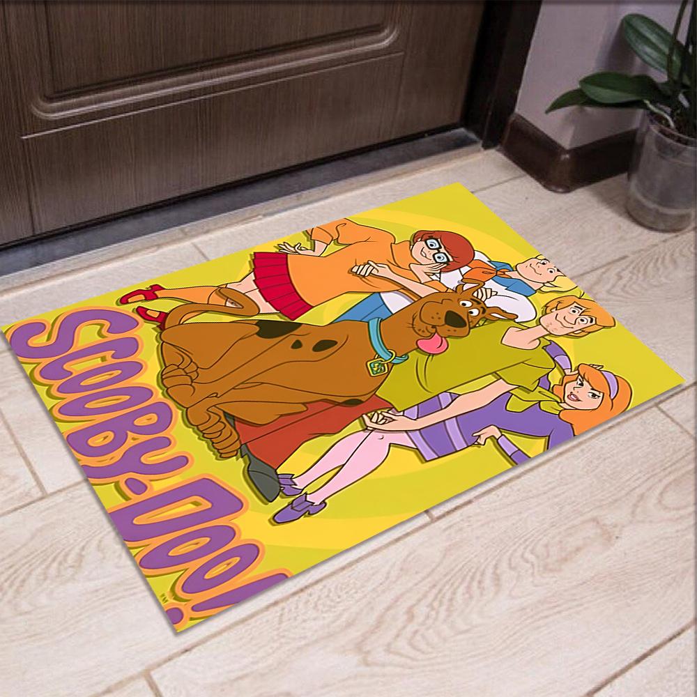Scooby-Doo Printed Carpet Rug for Office Chair Living Room Bedroom Kitchen Room Decor Gifts