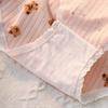 Female Spring and Autumn Bear Pure Cotton Comfortable Lace Edge Cute Student Underwear