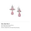 Vivienne Westwood Earrings Women's Milk Diamond Silver 6202015N-02P652