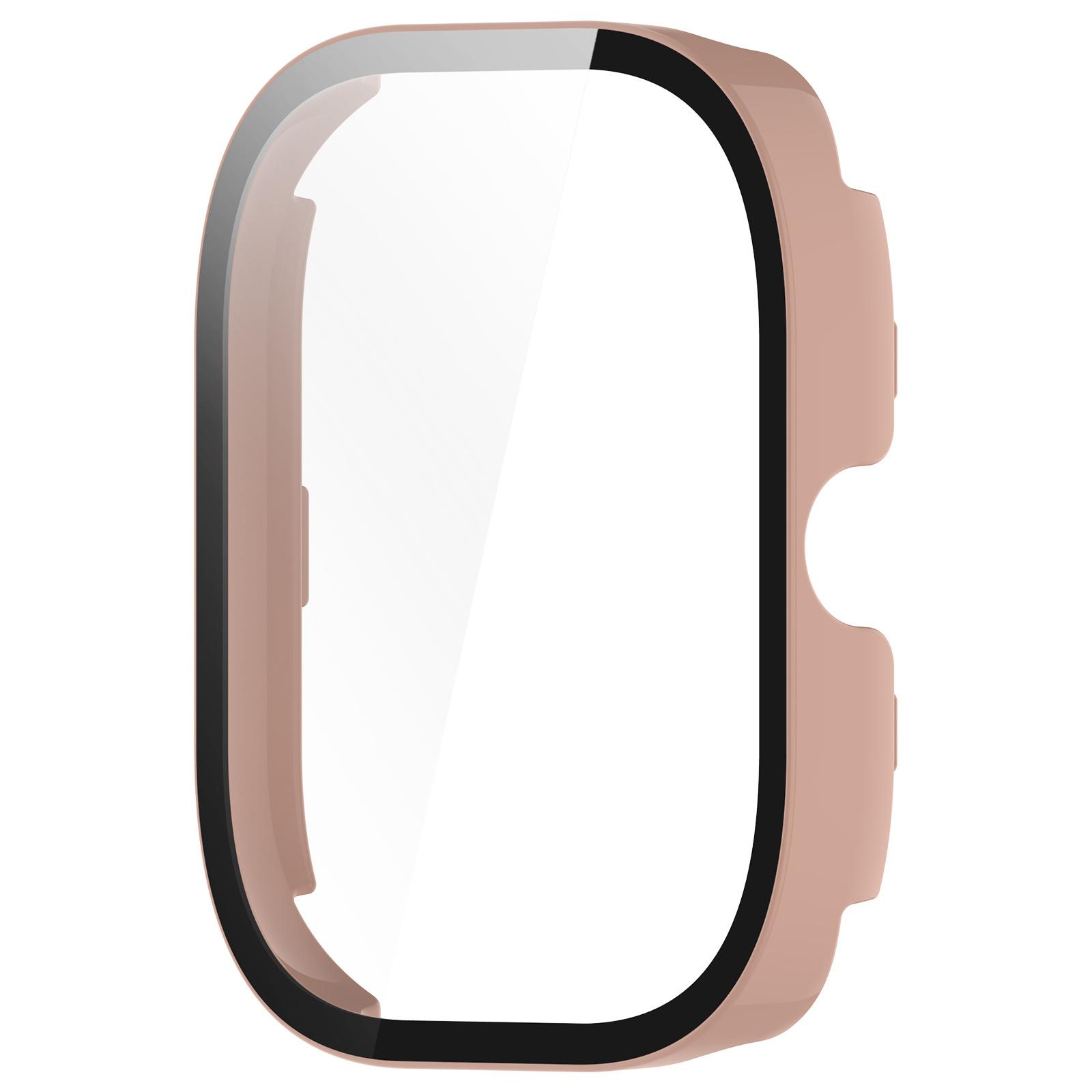 

Закаленное стекло+Чехол для часов для Redmi Watch 5/ Watch 4 Защитная пленка для экрана для Redmi Watch 4 Чехол-накладка Бампер Аксессуары For Redmi Watch 5 розовый