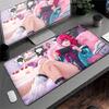 Laptop Tabletop Carpet Hololive Irys Cute Girl Mousepad Large Rubber Notebook Keyboard Mouse Mat Locking Edge Office Rug 90x40cm