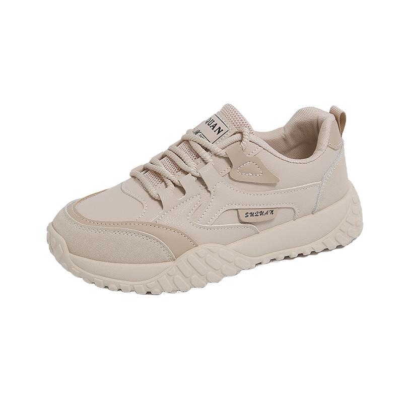 2025 flat shoes women's autumn new Korean version ins female student leisure sports versatile board shoes street shot K5203