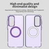 For Samsung Galaxy A55 For Magsafe Magnetic Phone Case For Samsung Galaxy A55 TPU Shockproof Candy Color Wireless Charge Cover