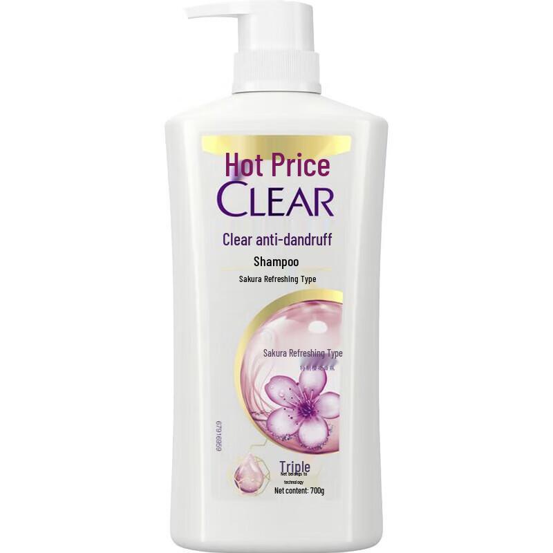 CLEAR Sakura Refreshing Anti-Dandruff Scalp Care Shampoo