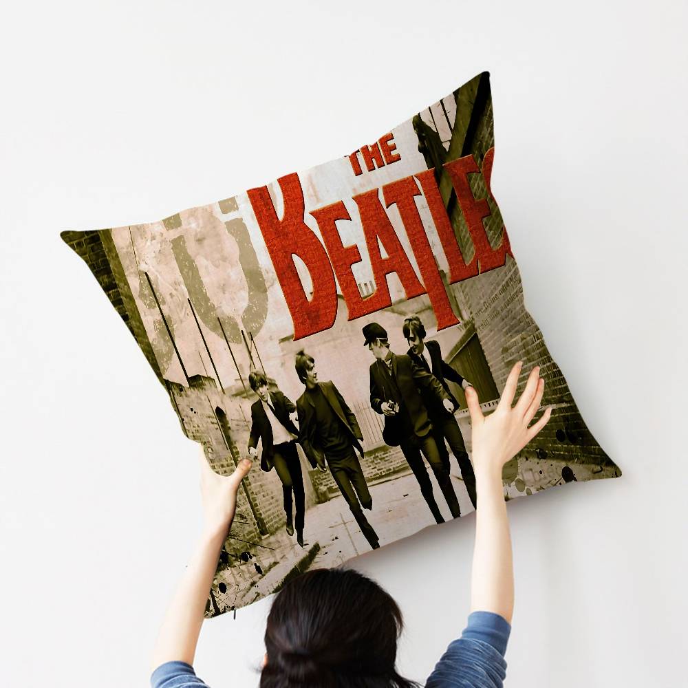 Band Singer The B-Beatles Pillow Gifts Home Office Furnishings Bedroom Sofa Car Cushion Cover case 45x45cm
