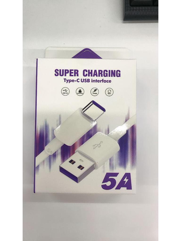 5A Superschnelllade-USB-Kabel für Android, Huawei, Apple, Typ-C mit Digitalanzeige