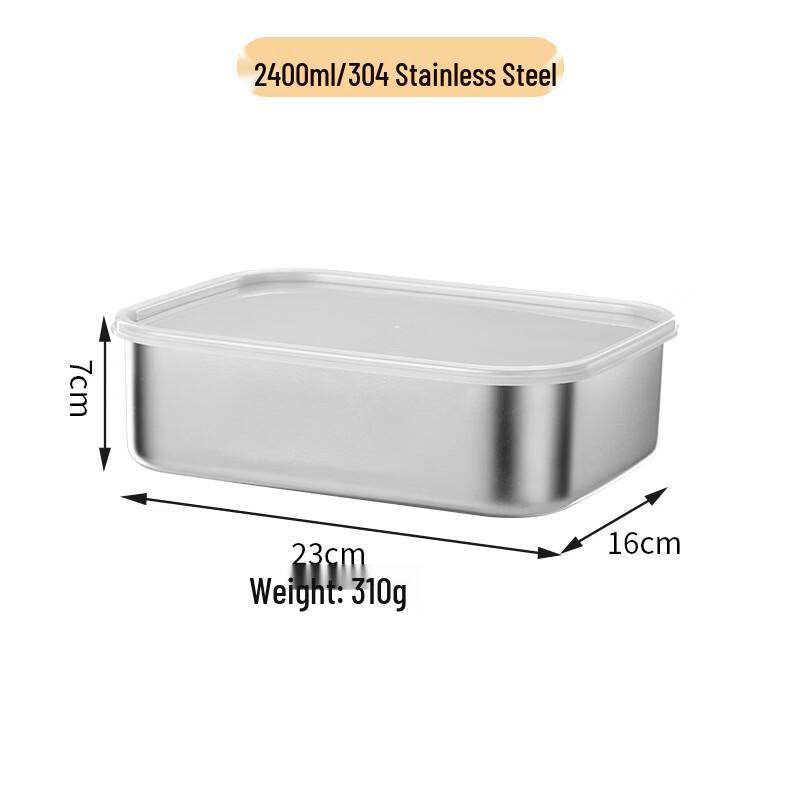 

Yipan 316 Stainless Steel Refrigerator Food Storage Container Set
