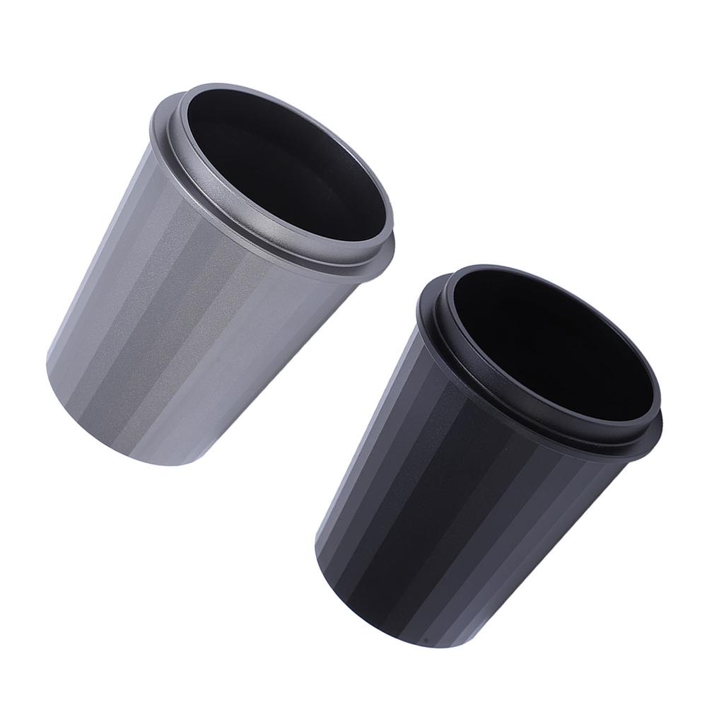 Cup Powder Feeder Multi Purpose Aluminum Alloy 51mm Easy To Clean Polished Inner Wall Coffee Dosing Cup for Bean Grinder