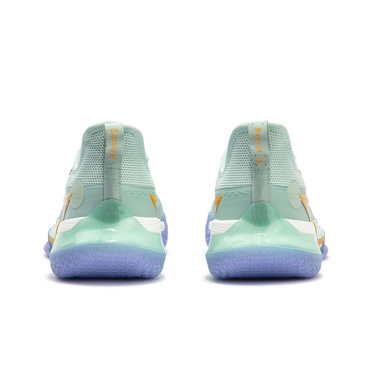 361 BIG3 Future Squidward Tentacles Low Top Basketball Shoes Men's Bleached Light Green 672421126-3