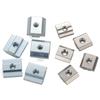 T-Track Sliding Hammer Nuts (M3/M4/M5/M6/M8/M10) - T Block Square Nuts for 2020-4545 Aluminum Profile Fasteners