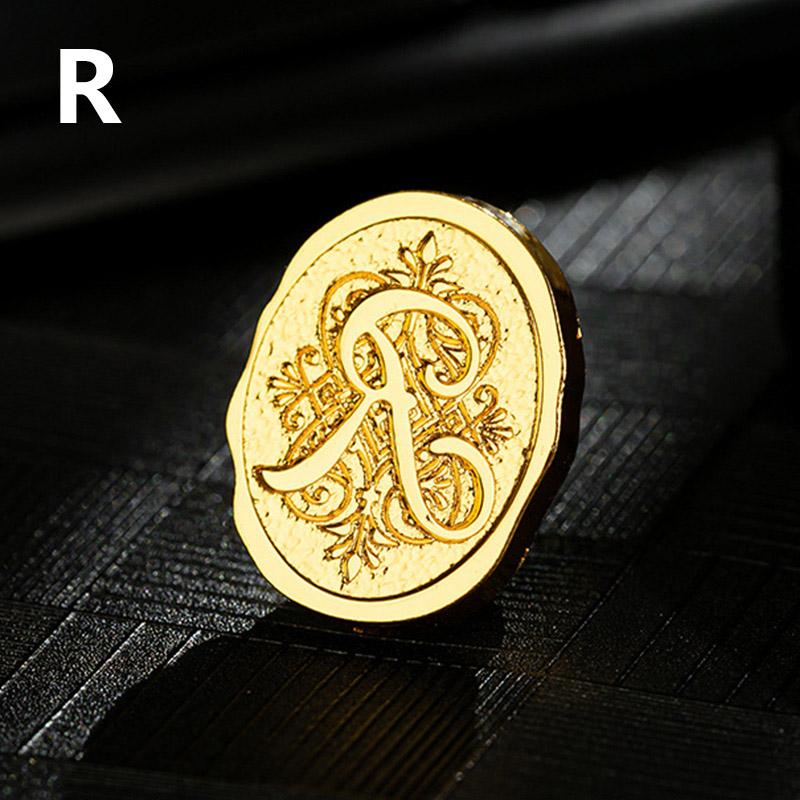 LetterA-Z Wax Seal Stamp DIY Sealing Wax Stamp Head for Scrapbooking Wedding Invitation Photo Album Dedicated Seal Stamp DIY