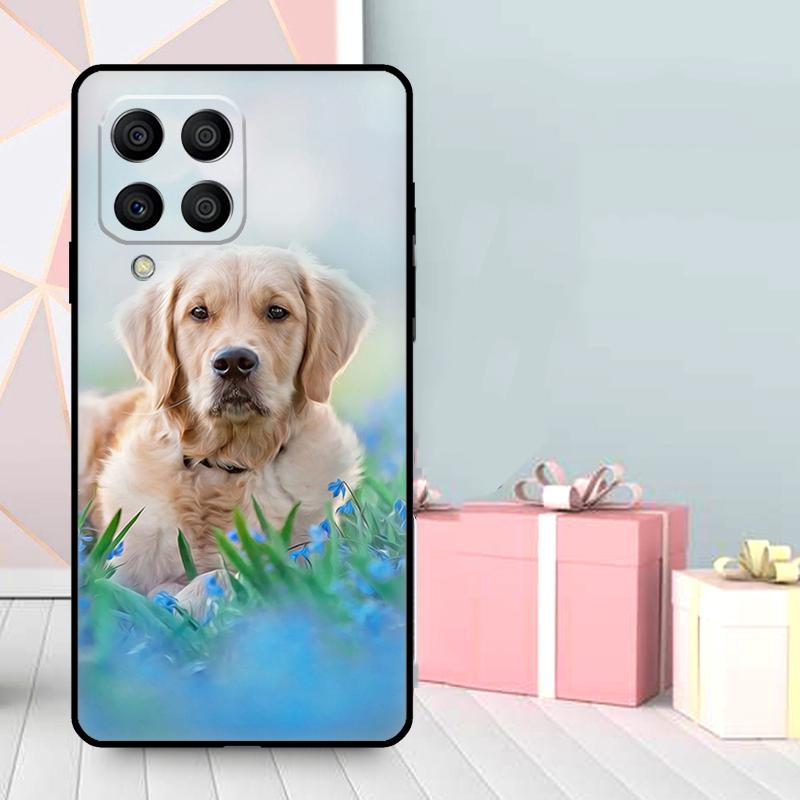 Golden Retriever Hundehülle Für Samsung Galaxy M16 M31 M21 M13 M33 M53 M15 M35 M55 M36 M56 M12 M32 M52 M14 M34 M54