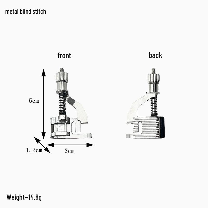 Multifunctional Electric Sewing Machine with Zipper, Binding, and Overlock Presser Foot Attachments