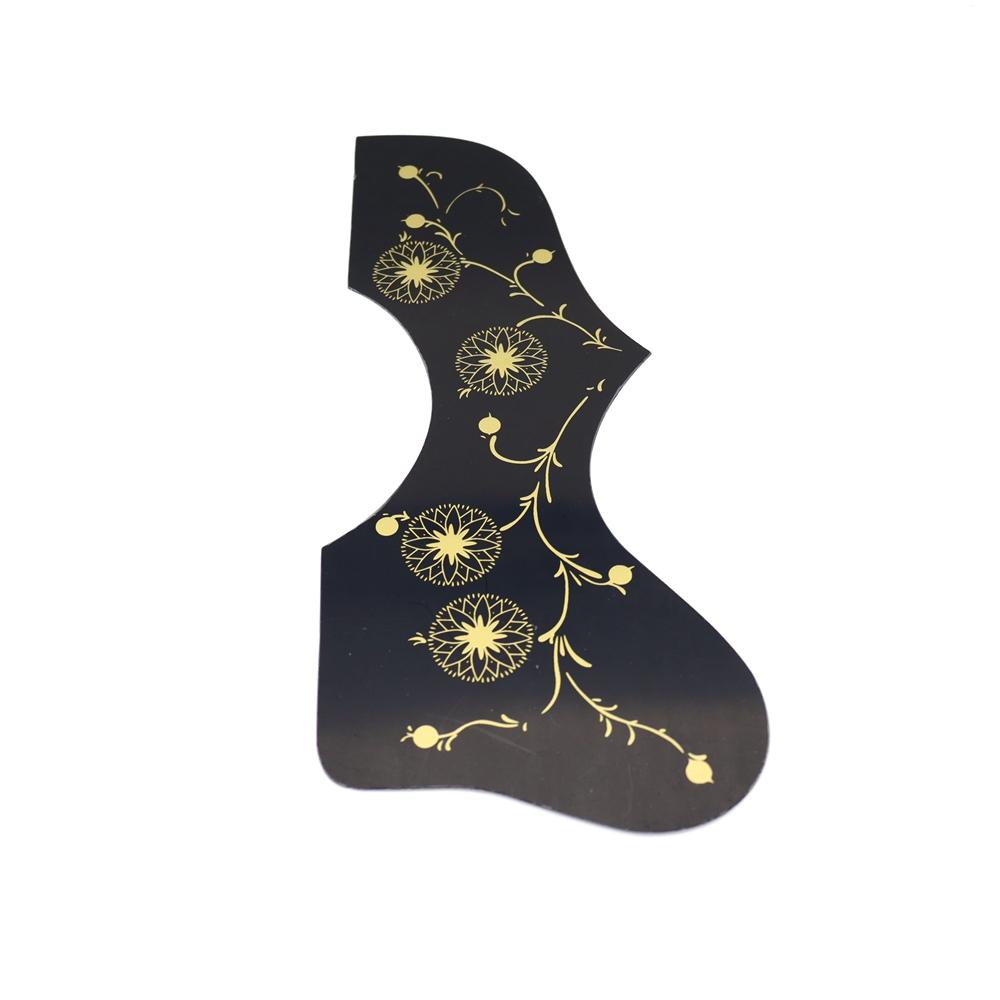 Left And Right Handed Acoustic Guitar Pickguard Pick Guard Anti-Scratch Plate For Ej200 With Gold Flower Bird 4 Colors