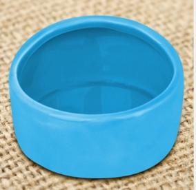 Non-Slip Plastic Pet Bowl - Small Animal Feeder & Water Dish for Hamsters, Rabbits, Cage Essentials Durable Food Container