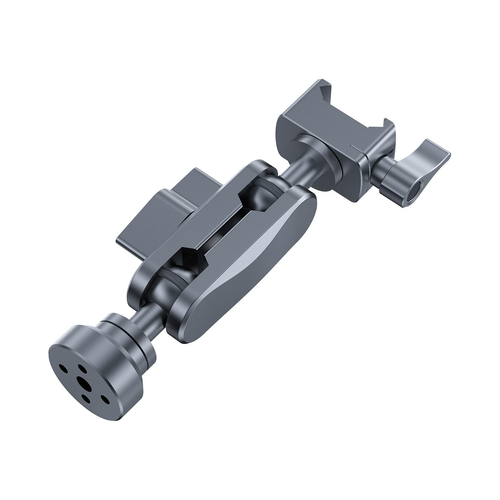

Joint Arm, 360 degrees Rotation, Articulating Arm with 1Celsius4\ Screw and Cold Shoe, Suitable for Action Camera Action Camera