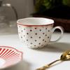Point Coffee Cups Ceramic Coffee Cups Niche Adjustment High Level Appearance INS Wind Design High Level Sensitivity Cup