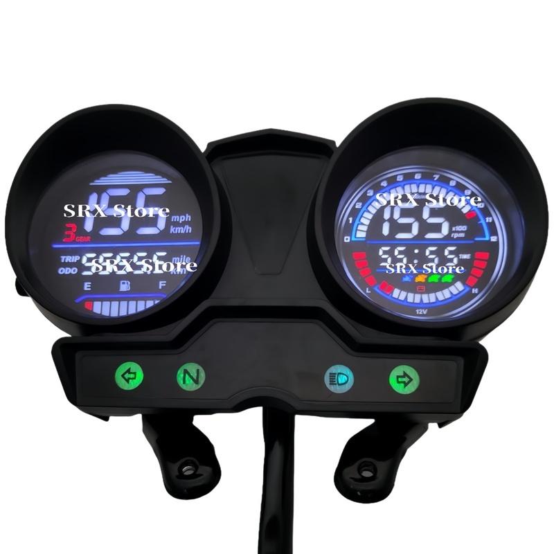 Digital Meter For YAMAHA YBR125 LED Speedometer Motorcycle Instrument With Bracket