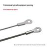 Stainless Steel Heavy-Duty Safety Rope Terminal with Cold Press Fitting