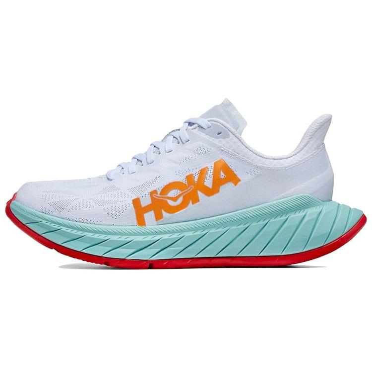 HOKA ONE ONE Carbon X 2 White Blue Men s 1113526-WBOR EU 43⅓