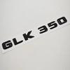 3D ABS  Letters Logo GLK220 GLK300 GLK350 Badge Rear Trunk Sticker For Mercedes Benz GLK220 GLK300 GLK350 X204 Accessories