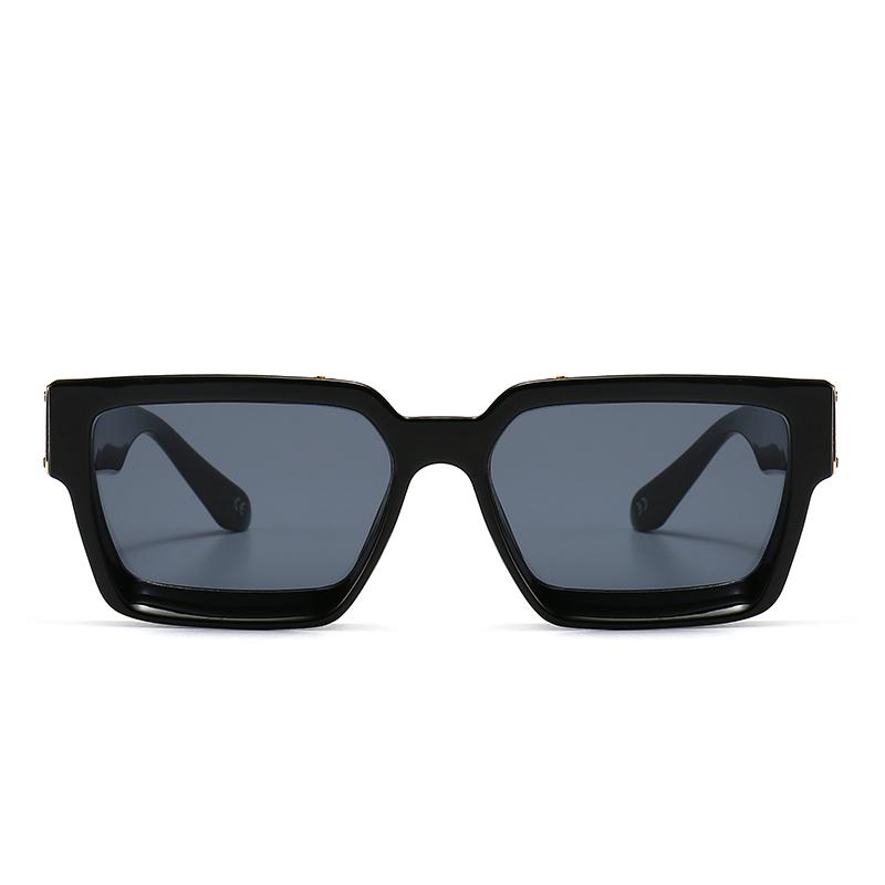 Foreign Trade Cross-Border Popular Sunglasses for Men European and American Street Photography Ins Popular Model Square Small F