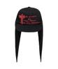 Garter Gallery Side Cross Bandana Cap_Black