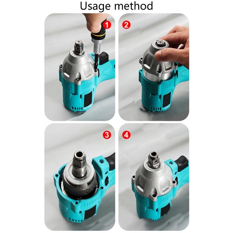 2 pezzi Adattatore Chiave Inglese per Trapano Elettrico Adattatore Chiave per Martello Elettrico Utensile Elettrico
