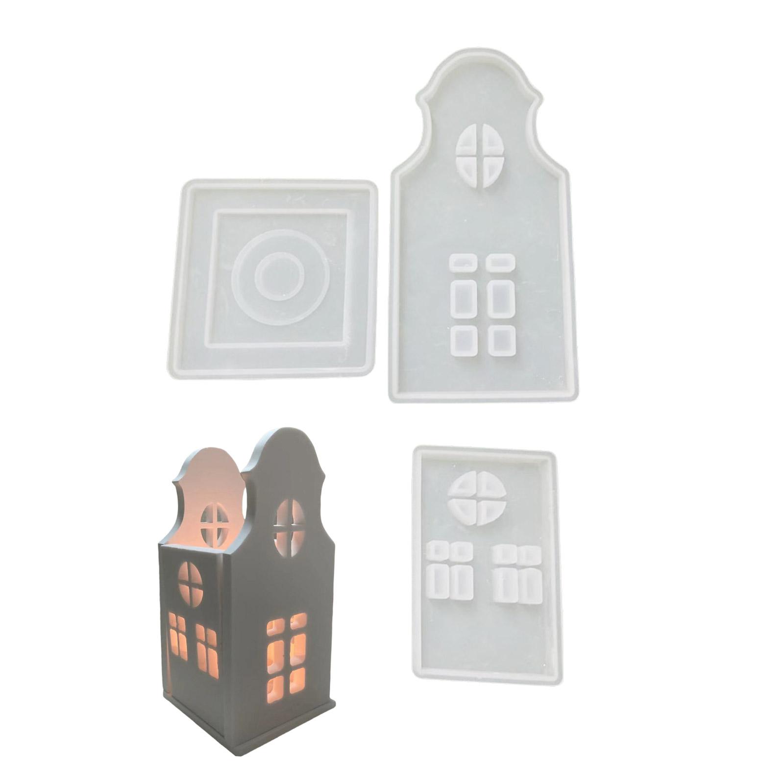 

Гибкие Прочные Силиконовые Формы Модный Аксессуар для Изготовления Уникальных Свечей в Форме Домика и Домашних Украшений T1