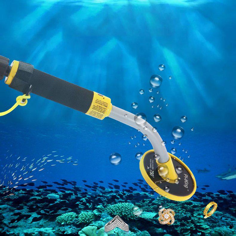 100Feet Underwater Fully Waterproof Pin Pointer Metal Detector MD-780,High Sensitive Portable Handheld Pulse with Light Source Lighting 100Feet Underwater Metal Detector Fully Waterproof Pin Pointer