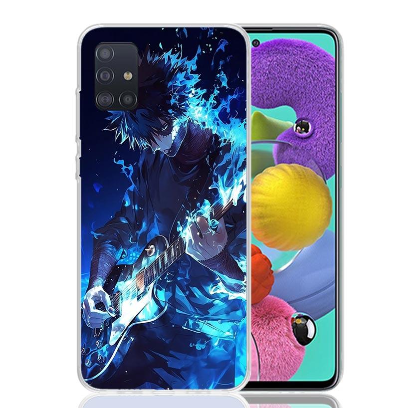 Dabi MHA My Hero A-Academy Phone Case For Samsung Galaxy A52 A32 A22 A12 A02S A50S A30S A51 A31 AA71 Note 20 Ultra 10 S10 Plus G