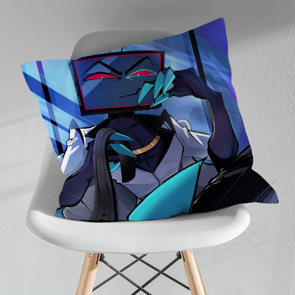 HHazbin Vox Hotel Vertraue Uns Kissen über Wohnzimmer Sofa Kissenbezug Heimdekoration Schlafzimmer Zimmer Bett Kissenbezug