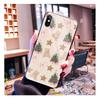 Glass phone case For Samsung S25 S24 S23 S22 Ultra S24 Plus A55 A16 A54 A15 A56 A36 S25 FE Christmas Aesthetic