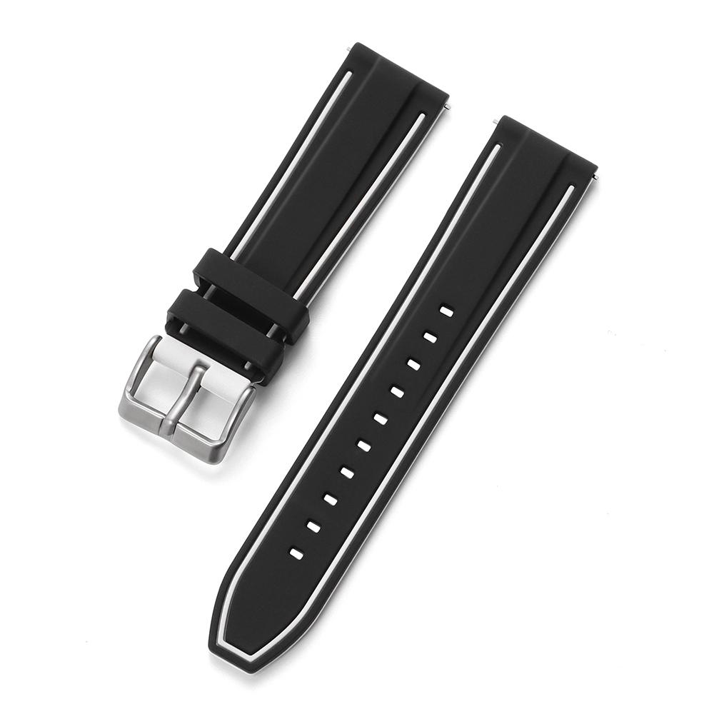 Heißer Verkauf 20MM 22MM Silikon Uhrenarmband 20/22mm Universelles Uhrenband Armband für P22 Smartwatch & Andere Uhren Armband