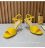 High Heel Women's Transparent Buckle Sandals