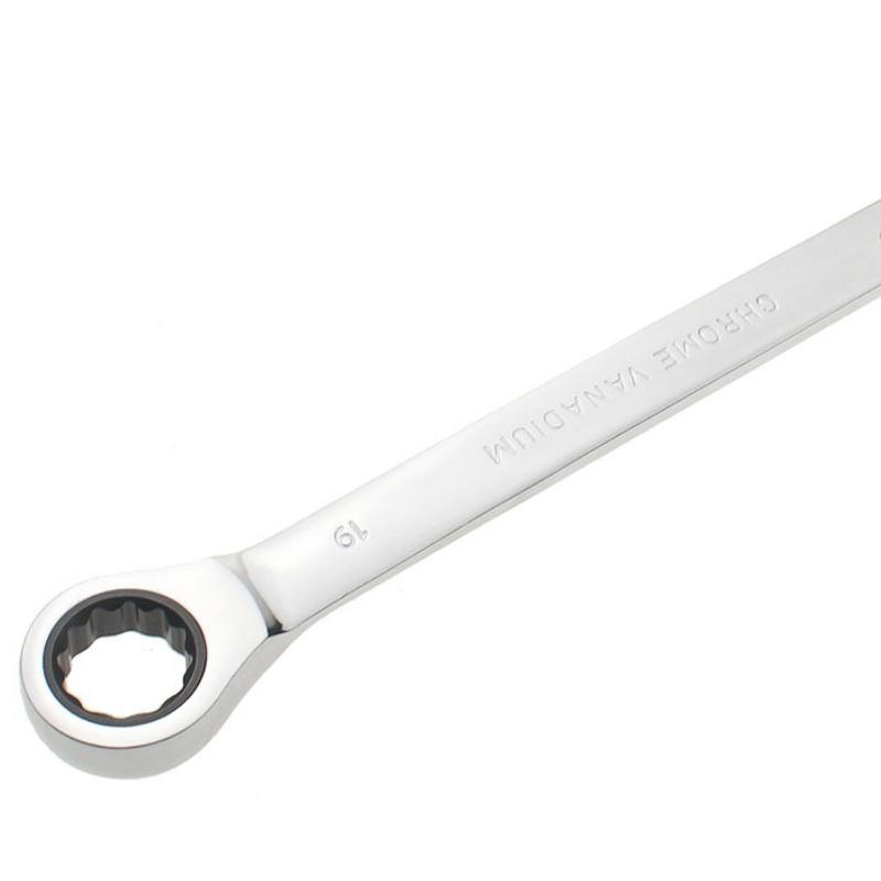 12PCS Set Of Dual-Use Fixed Ratchet Wrench Quick Wrench Set Hardware Tool 72 Teeth 180 Degree Turn