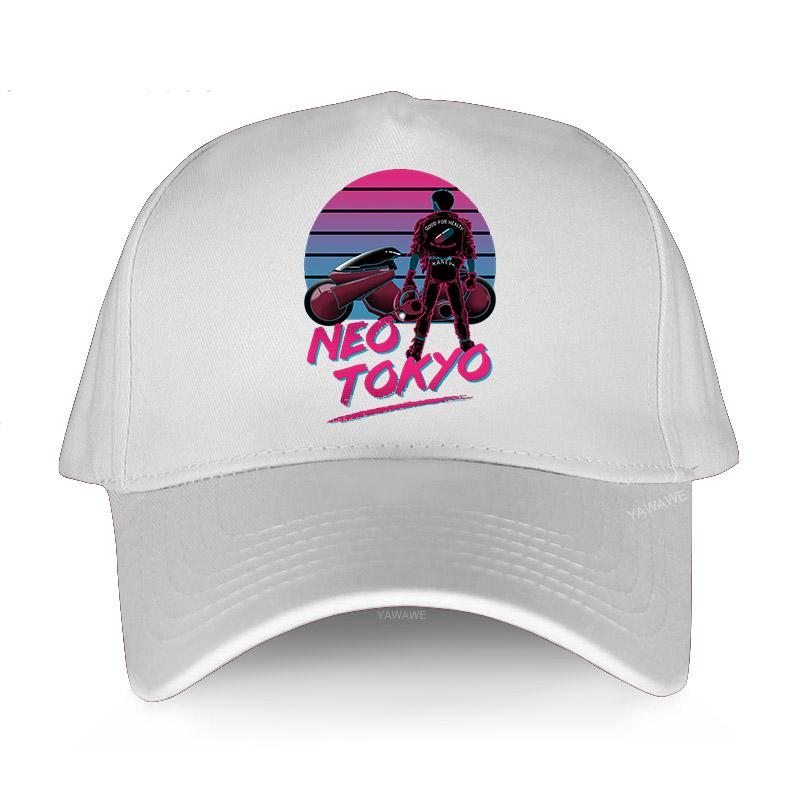 

Man s hip-hop Adult sun hat Welcome To Neo Tokyo Akira Shotaro Kaneda Motorcycle Unisex Breathable Baseball cap Boyfriend hats