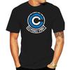 Capsule Corp Dbz Cool Dynocaps Anime Gymer T Shirt For Short Sleeves Funky Tee Shirt O Neck Cotton Clothes T Shirt