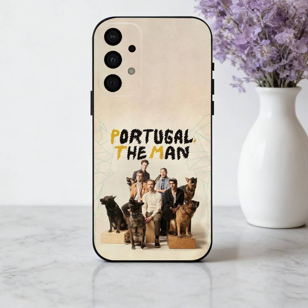 COOL P-Portugal. T-The Man BAND Handyhülle Für Samsung Galaxy A73,A72,A71,A70,A53,A52,A51,Andere Weiche Schwarze Hülle