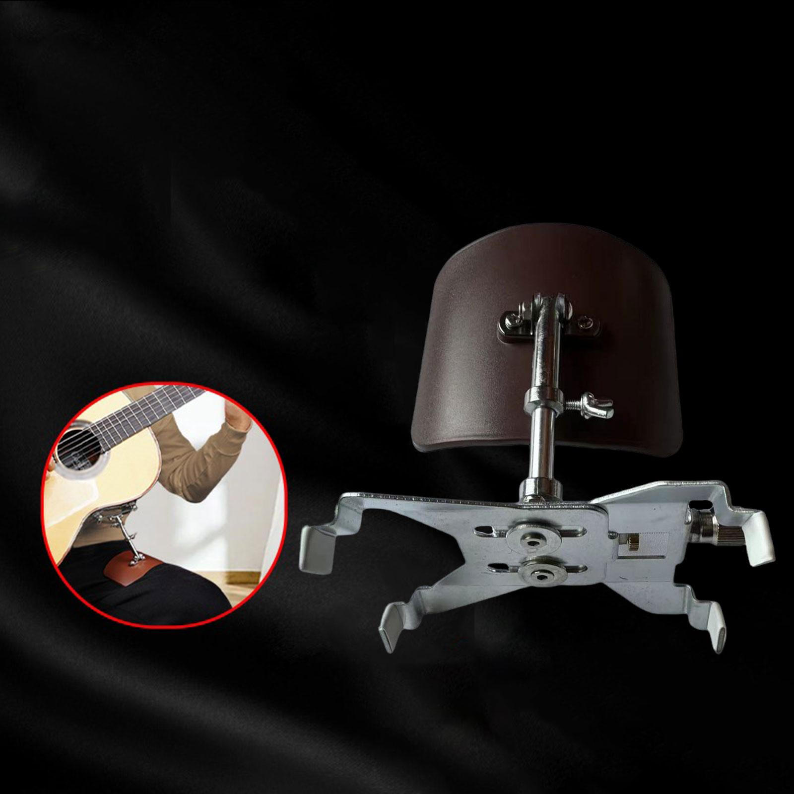 

Підтримка гітари Бас-тримач Металевий складний регульований практичний професійний кронштейн для баса, argent plier