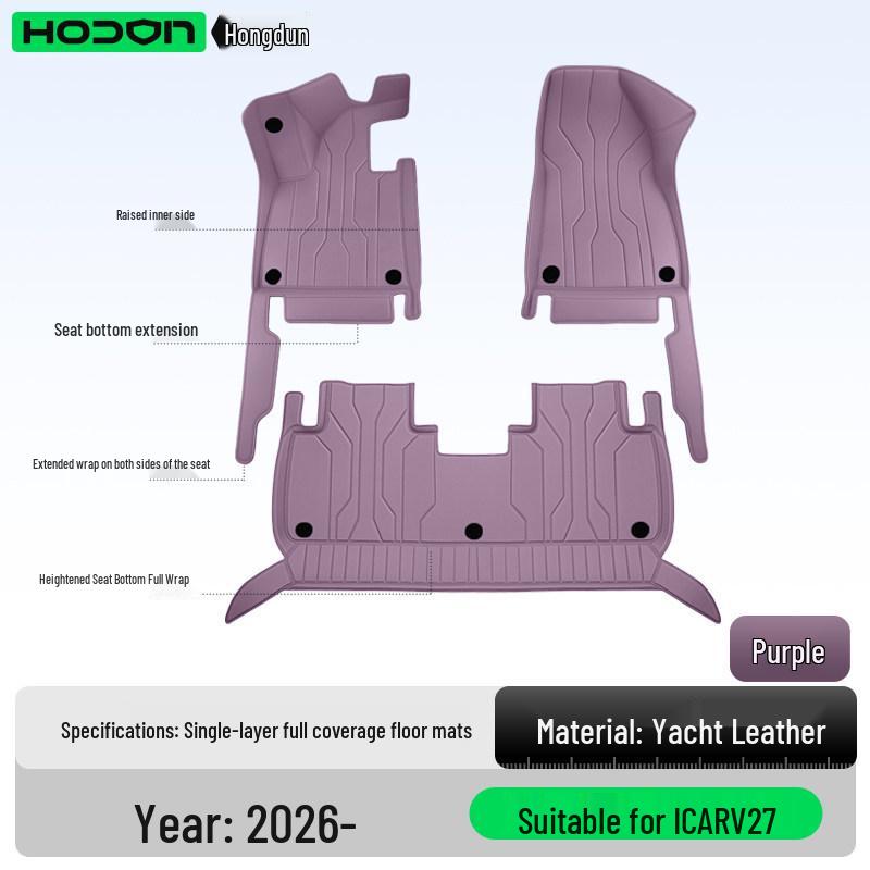 Chery ICAR V27 2026 Full Floor Trunk Mats - Interior Upgrade iCAR V27 2026 Model