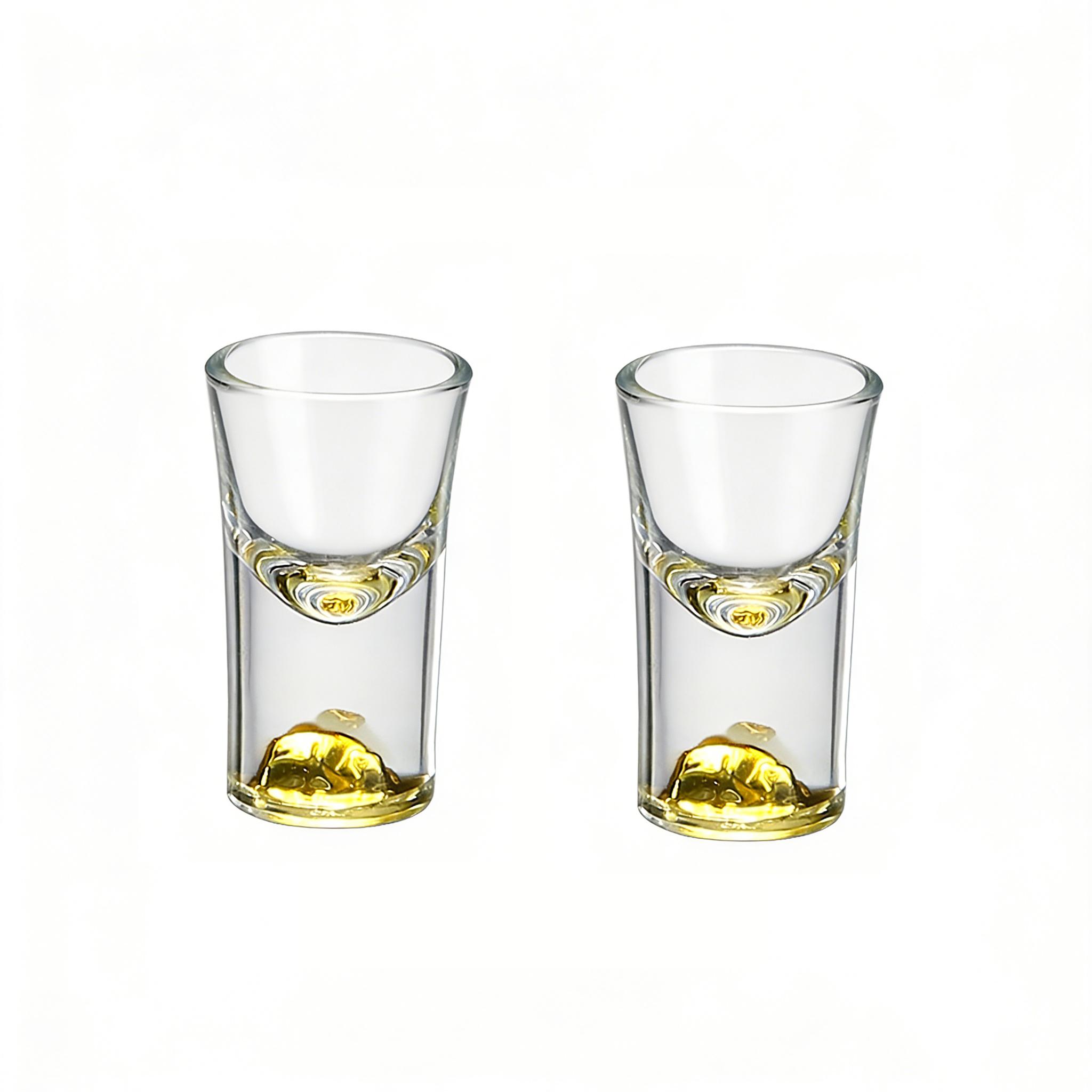

10ml Wine Glass and 100ml Wine Decanter Exquisite Wine Utensils Creative Golden Mountain Shot Glass Personalized Whiskey Glass 10ml-100ml