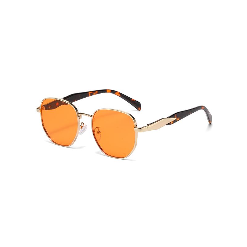 New Sunglasses -  Lens - Men's and Women's Metal Fashion Glasses 2415