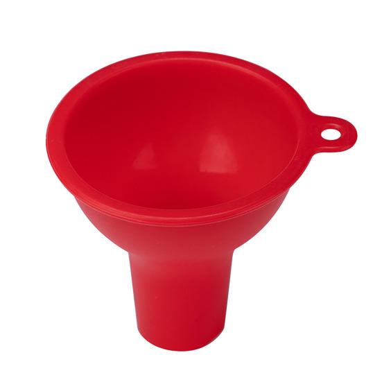 Entonnoir en Silicone pour Cuisine, Large Ouverture Petit Bec pour Huile Poudre de Lait Grains, Entonnoir Pliable de Qualité Alimentaire pour Liquides Marchandises Sèches