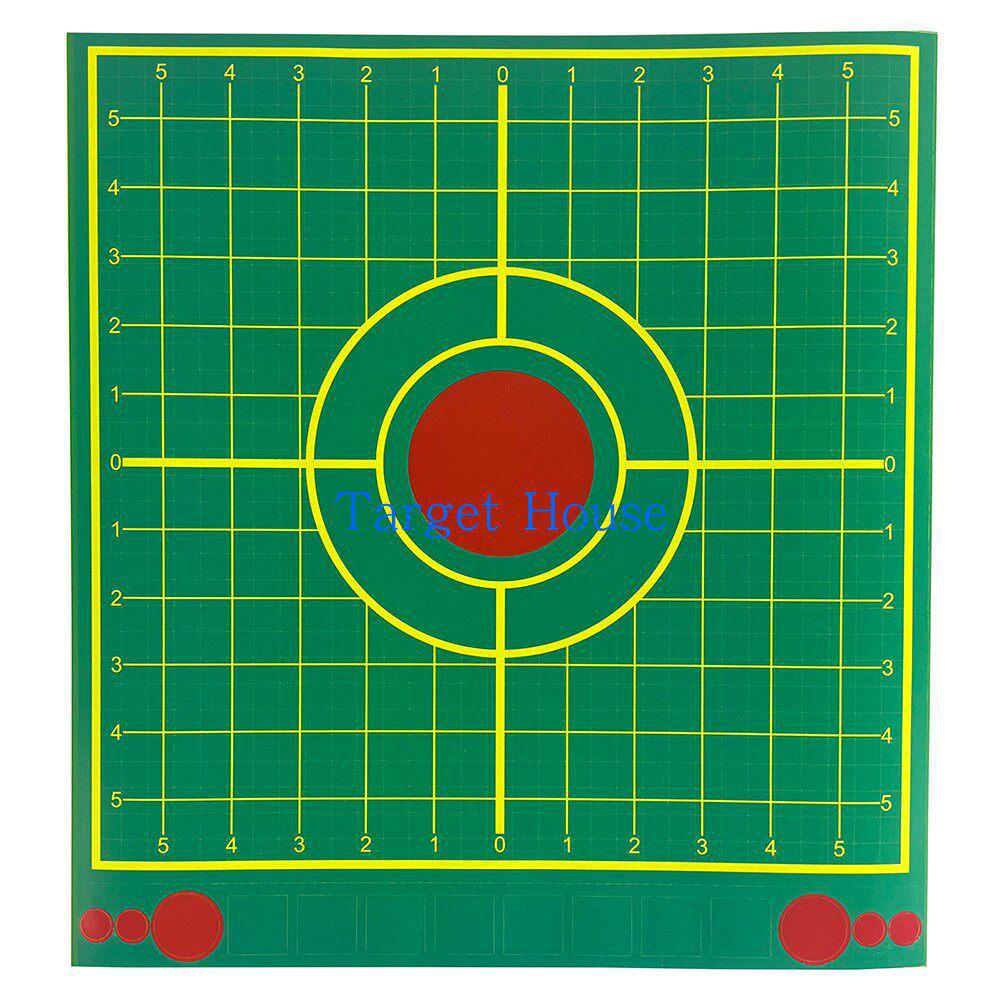 30 Color-Changing Adhesive Shooting Targets - 12-Inch, 31 Sheets