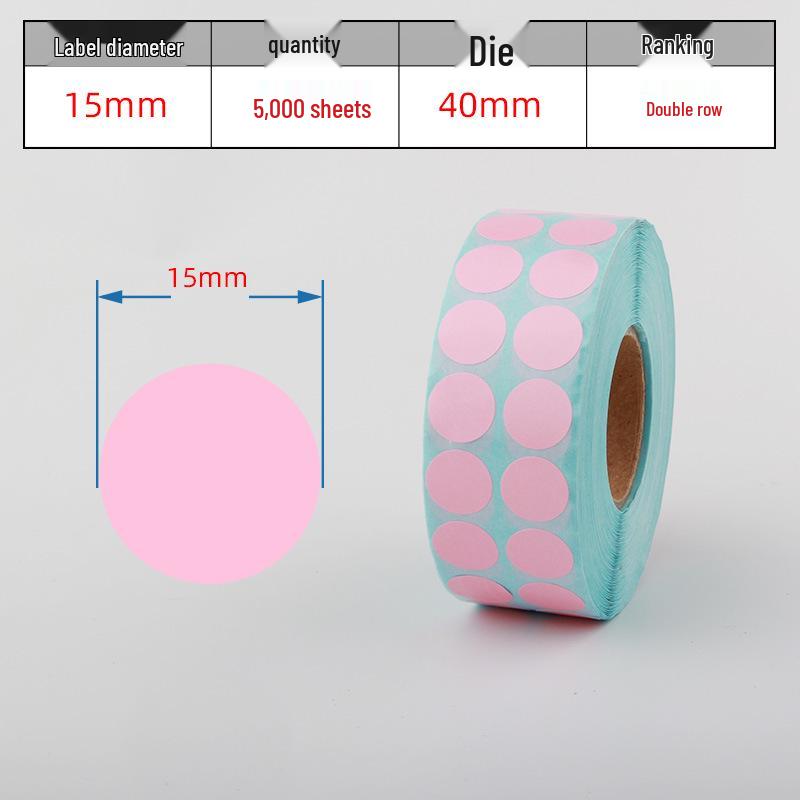 Waterproof Adhesive Thermal Barcode Stickers - Various Sizes