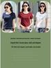 2026 Spring Women's Short Sleeve Printed Round Neck T-shirt