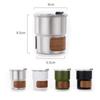 Stainless Steel Coffee Camping 300ml Mug with Lid Portable Heat Resistant for Outdoor Picnic Camping Fishing Bottles Coffee Cups